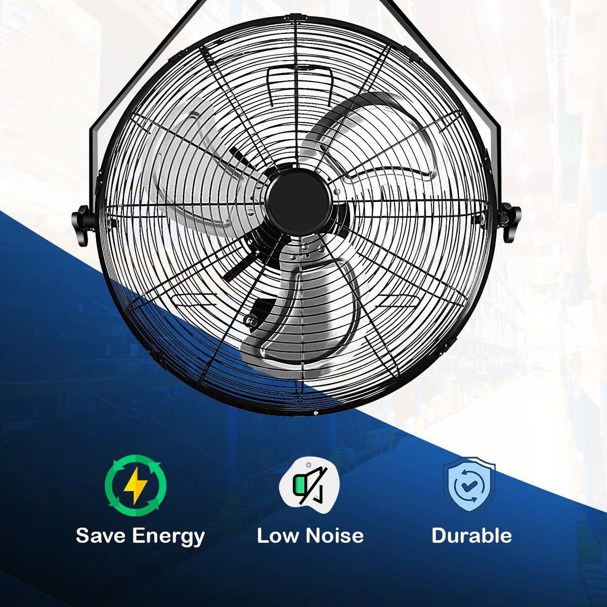 18 Inch Industrial Wall Mount Fan