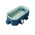 2.1m PVC Folding Pool (Not Inflatable)