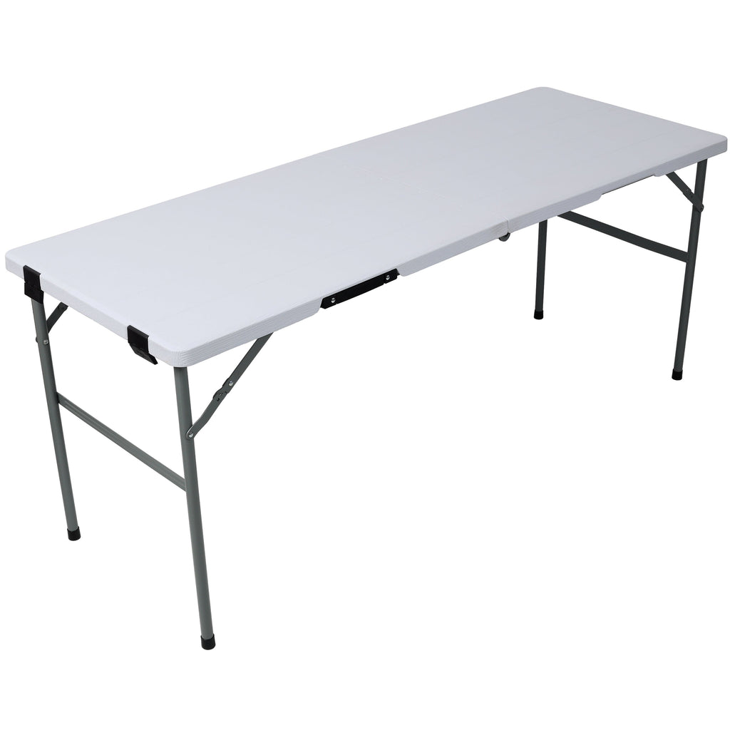 70-Inch Portable Folding Picnic Table Set with 2 Benches