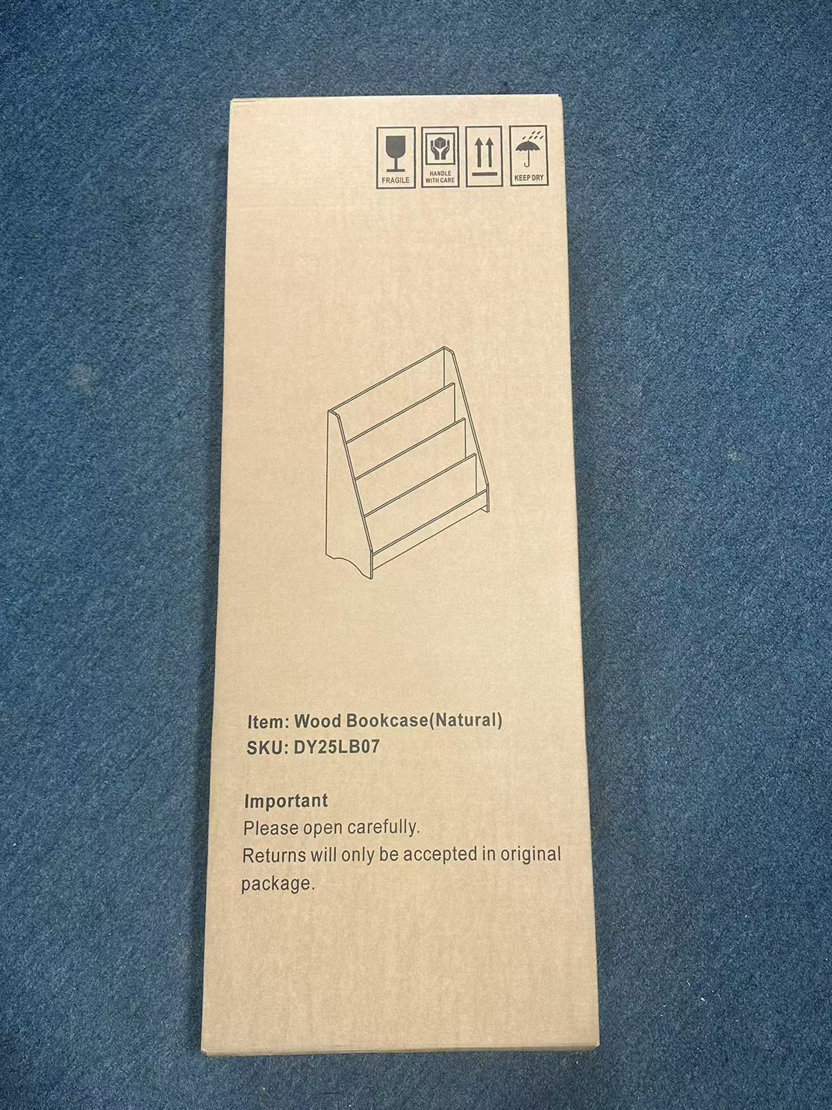 4-Tier Kids Bookshelf