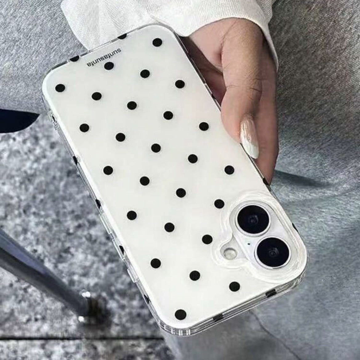 New IMD White Backed Case For Mobile Phones