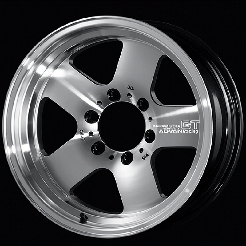 Advan GT Heavy 17X8.5 -10 6x139.7 Racing Machining & Diamond Cut Wheel YAQH7H-10KMDC