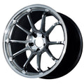 Advan RZ-DF2 Wheel 20x11.0 5x114 +35mm Diamond Cut & Hyper Platinum Black YAF0M35MDHPB