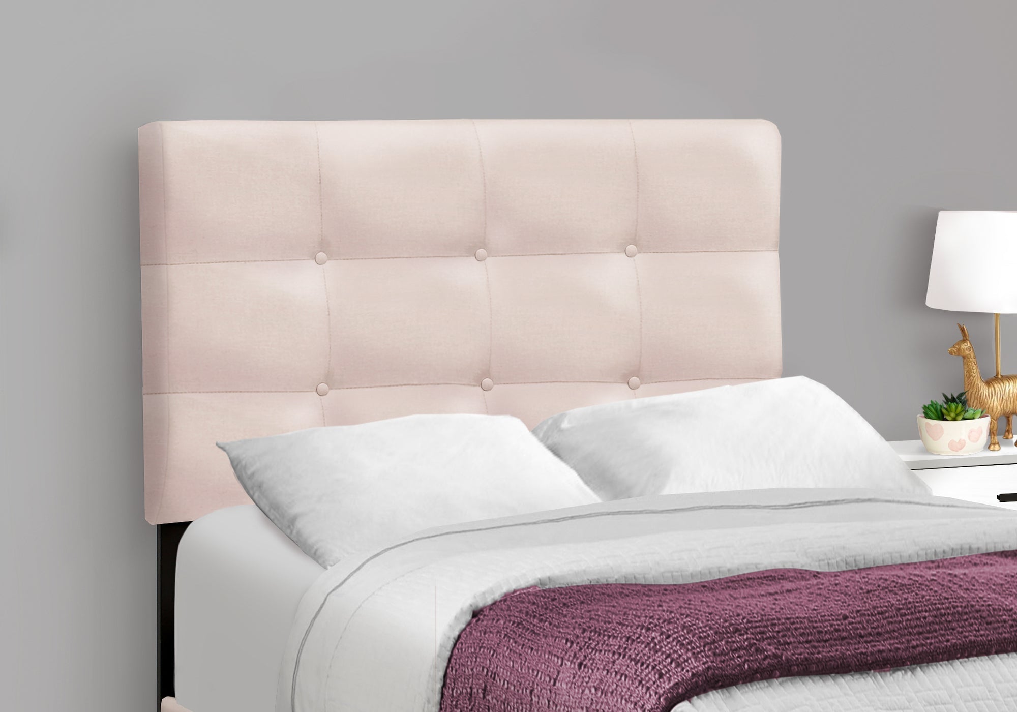 Twin Size Upholstered Bed Frame