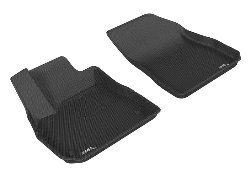 3D MAXpider 2016-2020 Chevrolet Malibu Kagu 1st Row Floormat - Black L1CH07711509