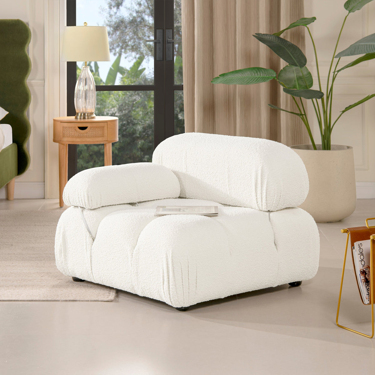 Marcel 36" Bubble Modular Modern Lounge Arm Chair