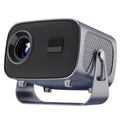 A10 Portable Smart Projector, Native 720P Support 4K Decoding, Android 14 System Auto Focus Auto Keystone Correction, Dual Band WiFi6 Bluetooth 5.4 Home Theater Projector With Rotatable Stand For Home
