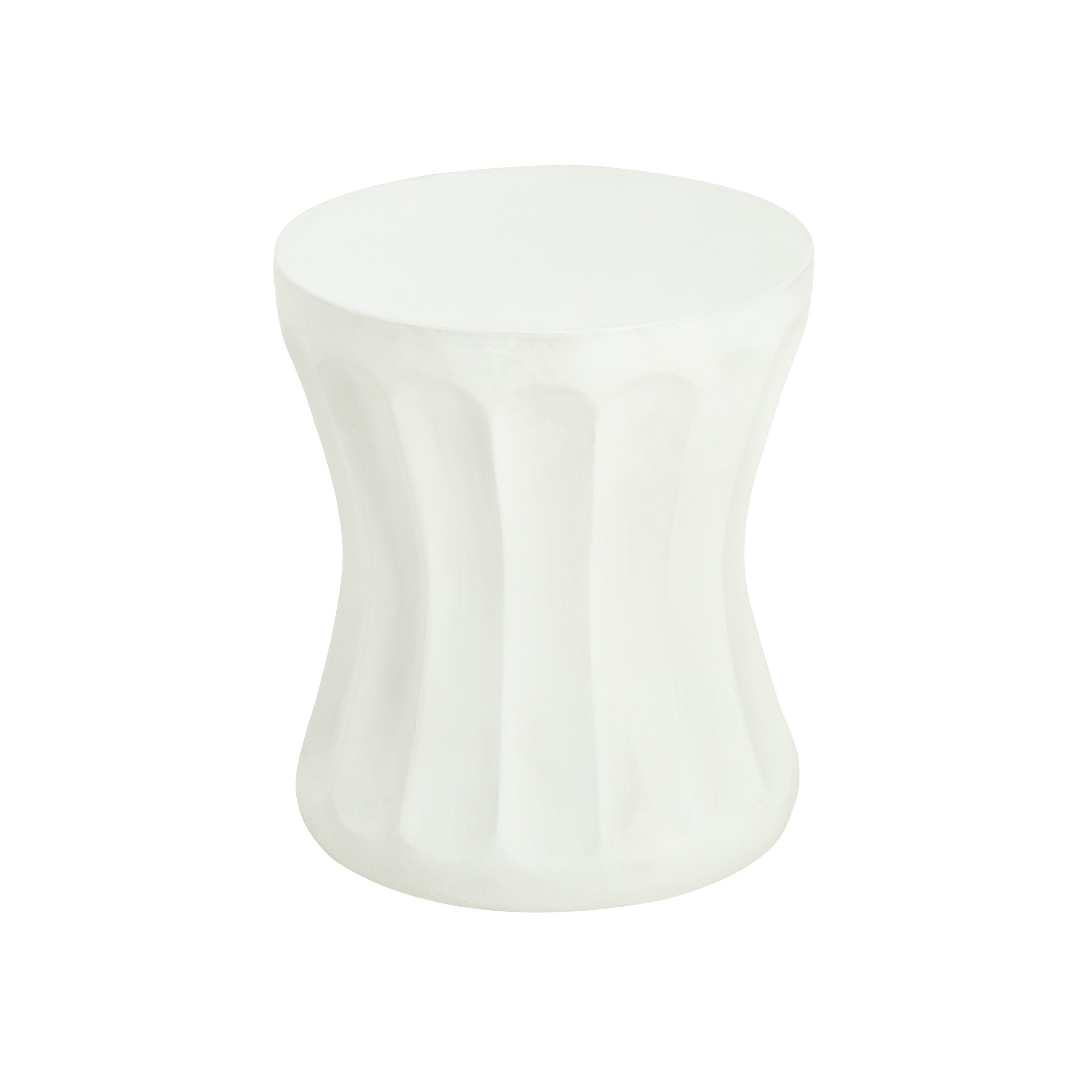 Outdoor Round Concrete Antique Side Table