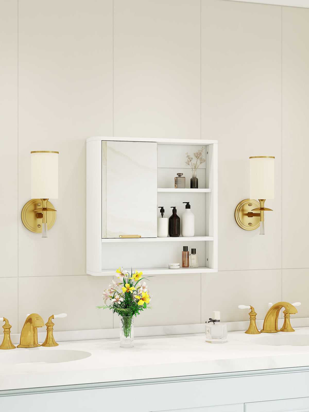Modern Bathroom Mirror Cabinet