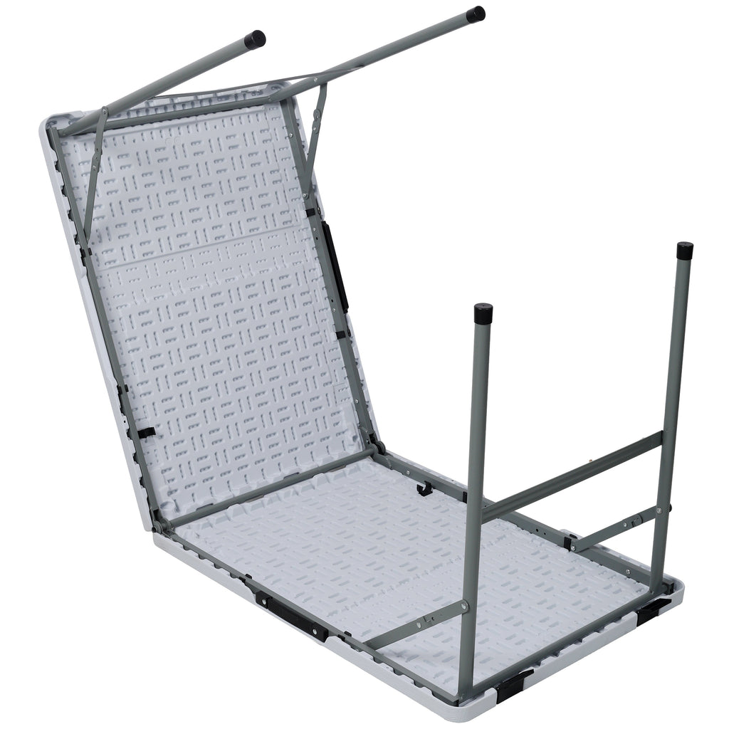 70-Inch Portable Folding Picnic Table Set with 2 Benches