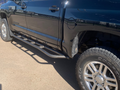 Cali Raised LED Cali Raised 14-21 Toyota Tundra Step Edition Rock Sliders - Kick Out / No Filler Plate / Raw Steel CR2775