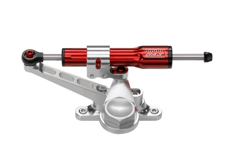 Bitubo Suspension Bitubo KITR Steering Damper Kit For Racing Mounting With Red Shock Absorber KIT024A1