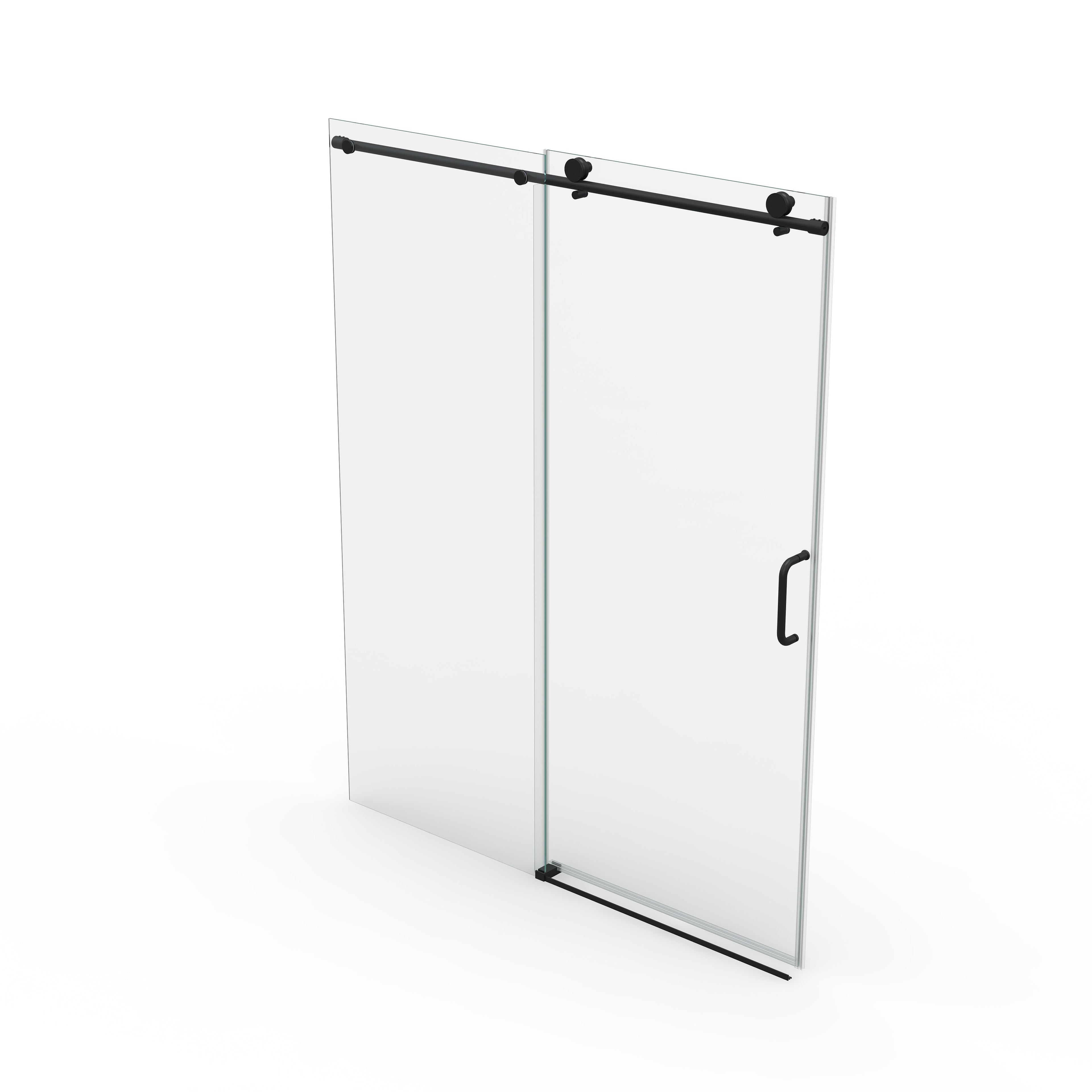 Frameless Single Sliding Shower Door
