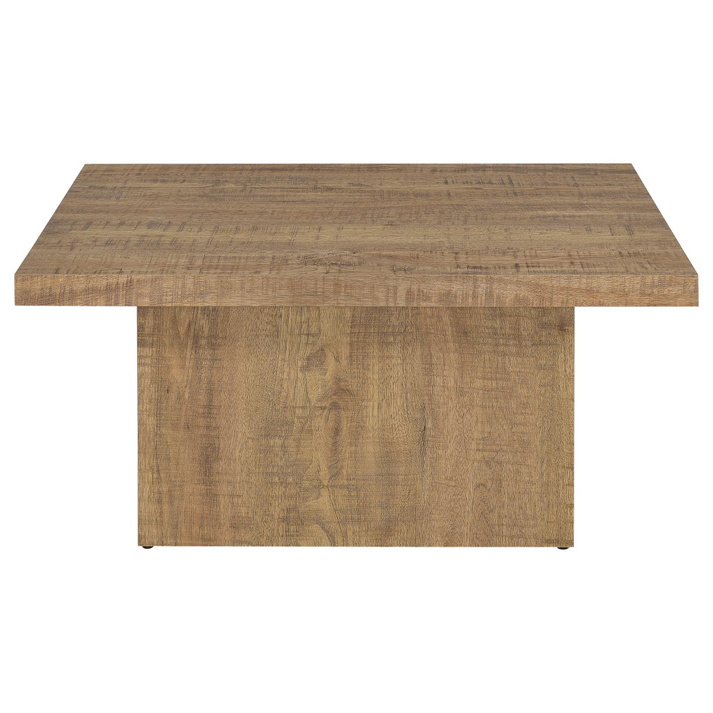 Exeter Mango Square 3-Piece Coffee Table Set