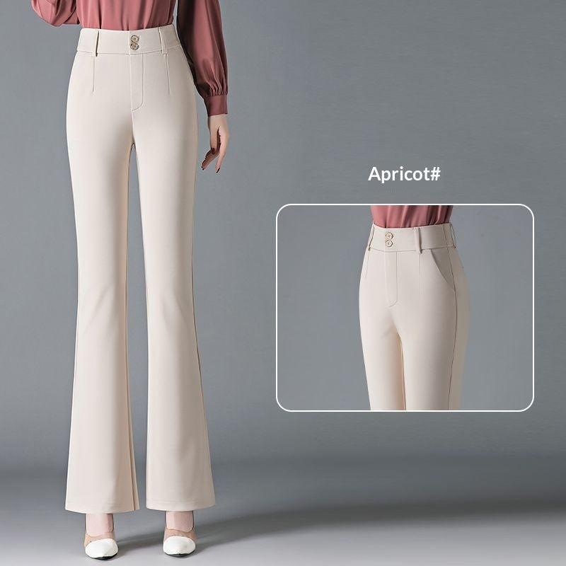Women's Casual High-waisted Bootcut Pants