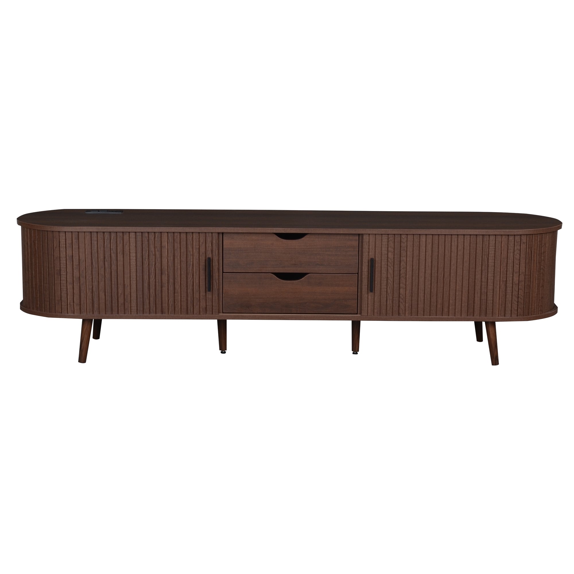 70 Inch Mid Century Modern TV Stand