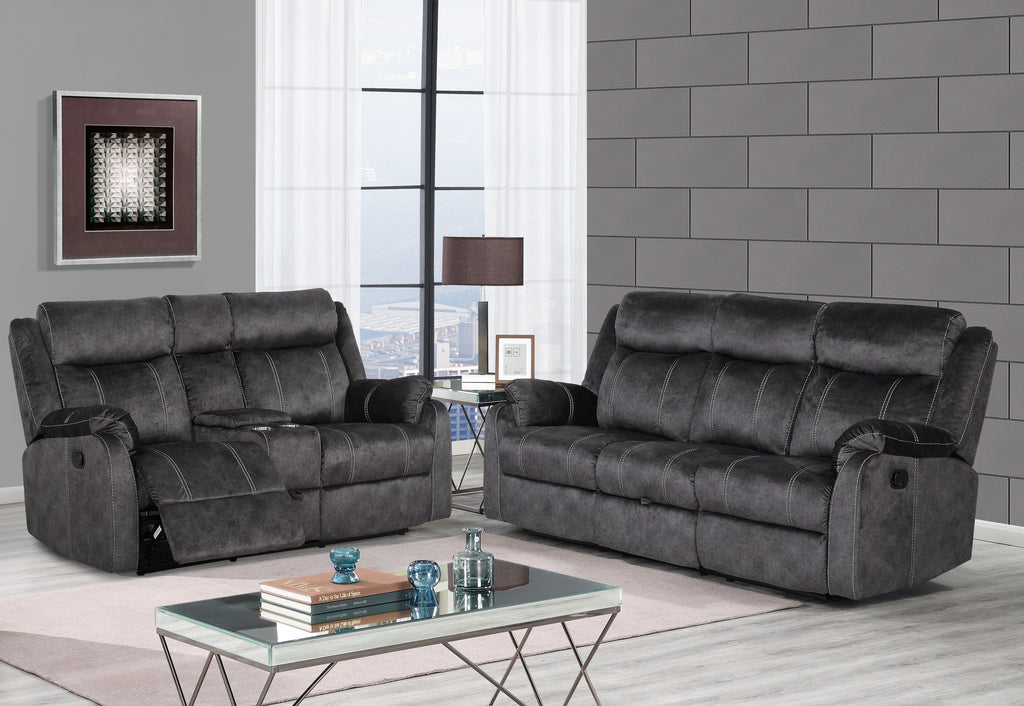 Sonet Domino Granite Loveseat