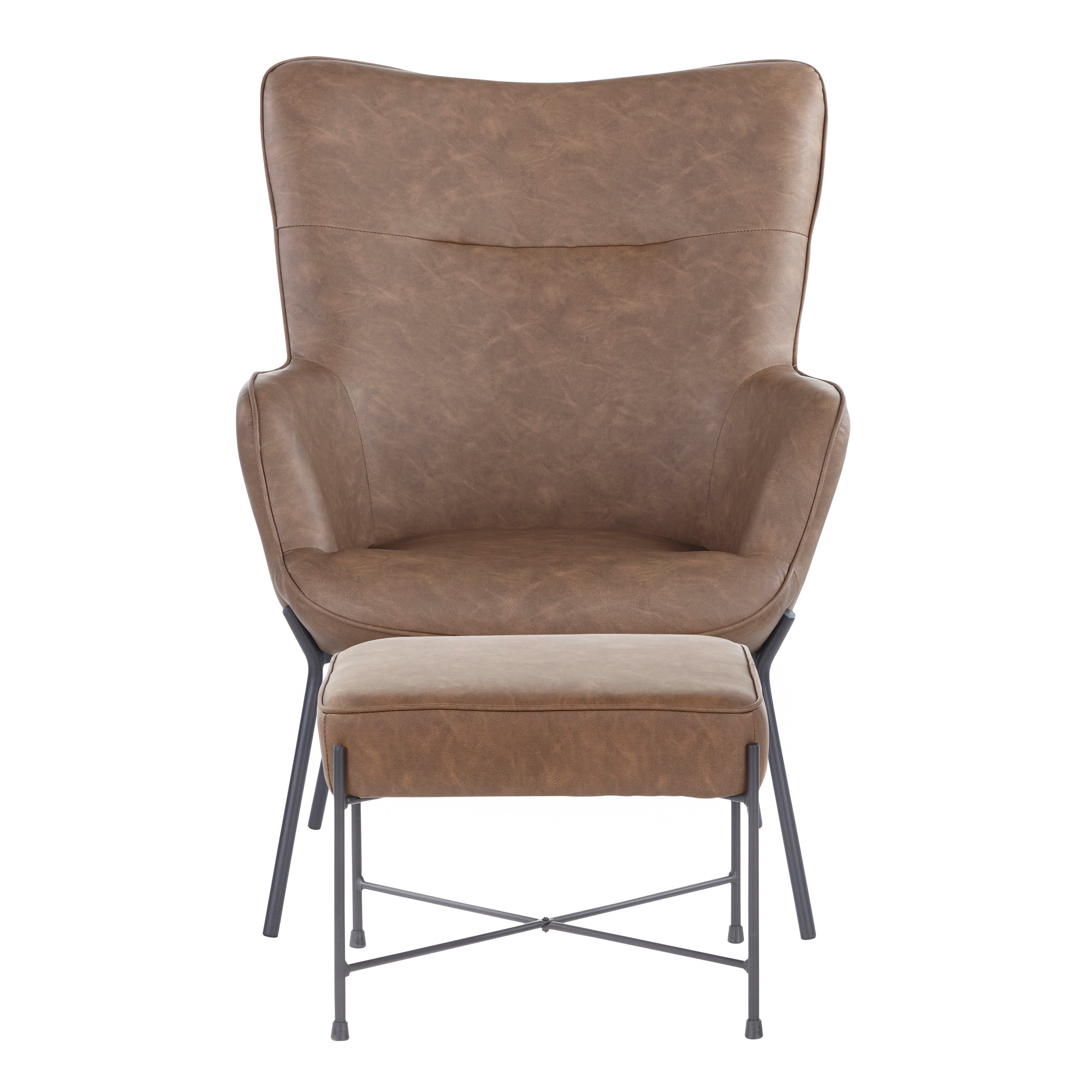 Izzy Lounge Chair and Ottoman Set
