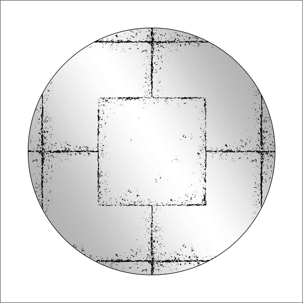 Round Wall-Mounted Mirror