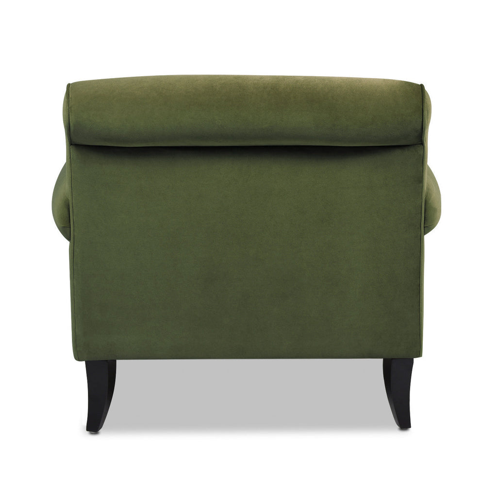 Alana 38" Lawson Accent Arm Chair in Olive