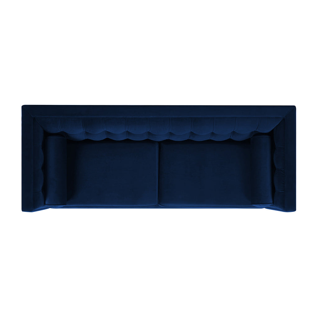 Jack 84" Modern Tuxedo Tufted Sofa
