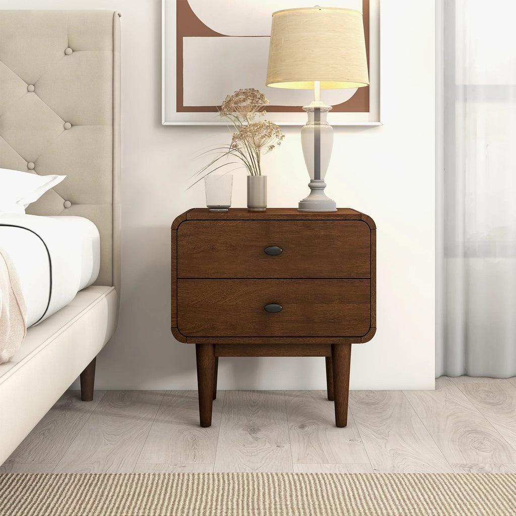 Alexa Mid Century Modern Style Night Stand
