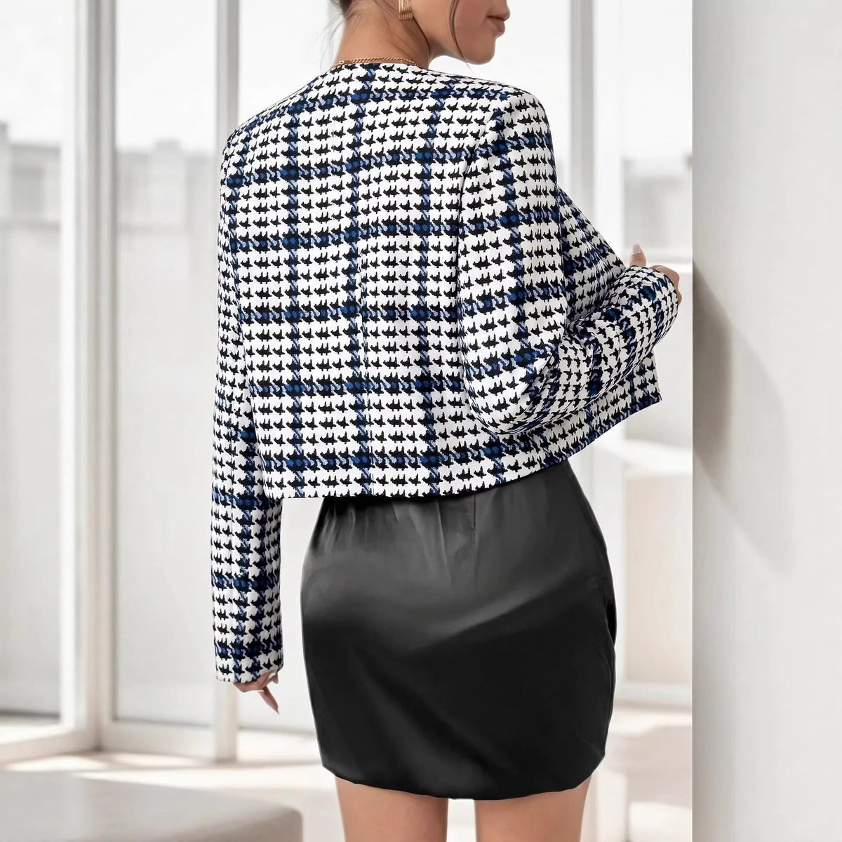 Womens Blazer Short-length Top Piece