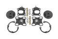 BMR Suspension BMR 11- 14 Ford Mustang / Shelby GT500 Caster Camber Plates - Black Hammertone WAK751H