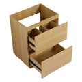 24" Bathroom Vanity with Double Drawer