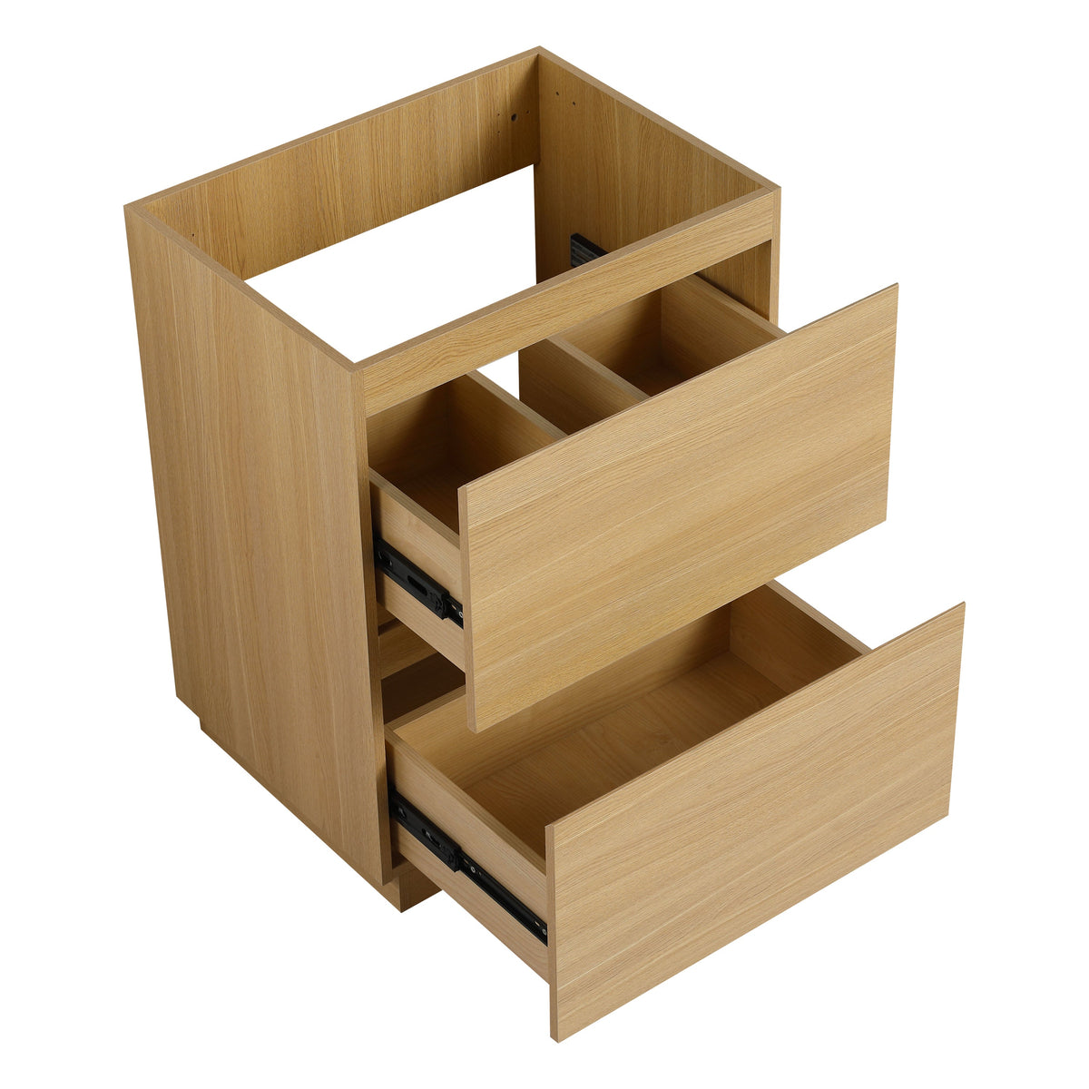 24" Bathroom Vanity with Double Drawer