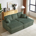 84-Inch Corduroy 3-Seater Sofa