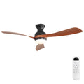 52" Ceiling Fan with Lights, Quiet DC Motor Reversible