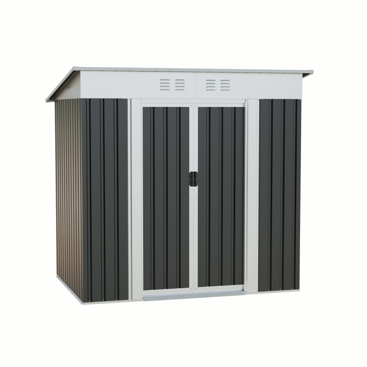 6x4 FT Garden Shed for Patio Outdoors Storage