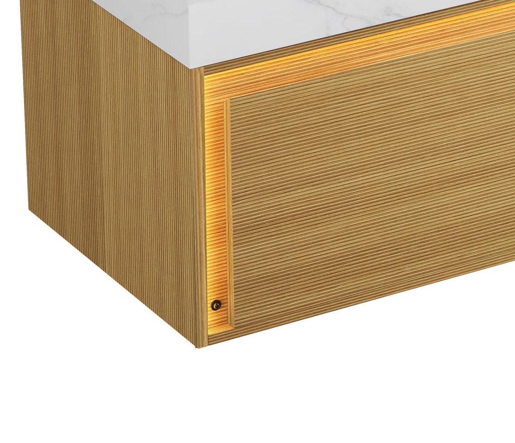 NYAH 36'' Wall-Mounted Cabinet with Drawer