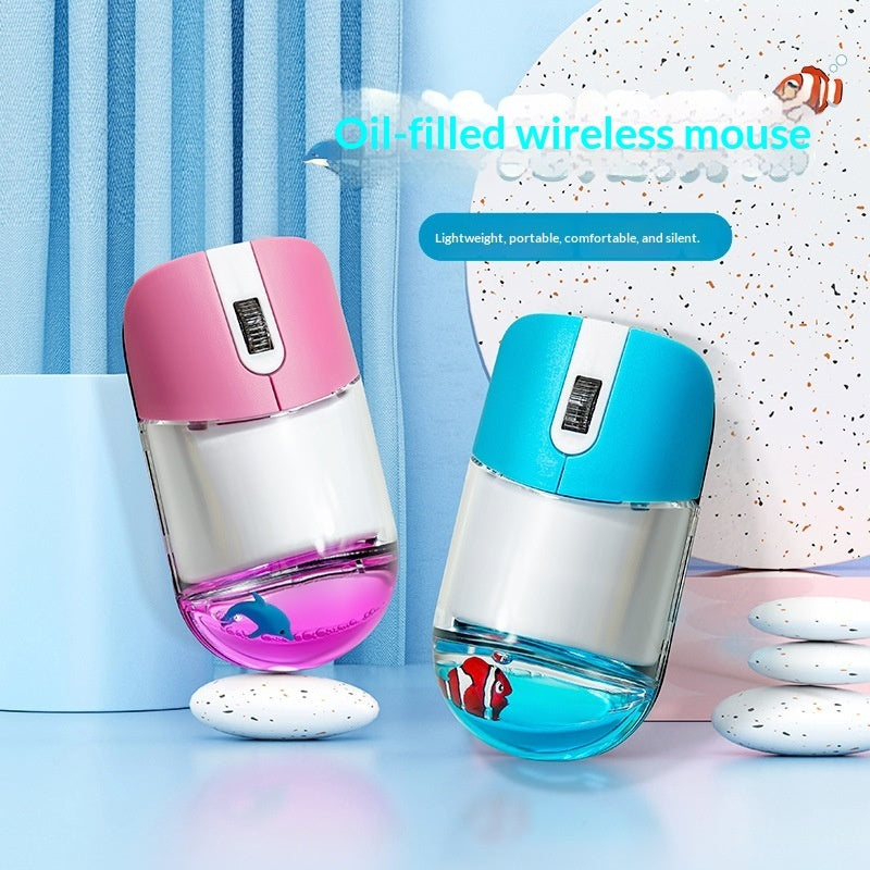 Plastic Decorative Gifts A Variety Of Floating Animal Designs In Smart Wireless Mice