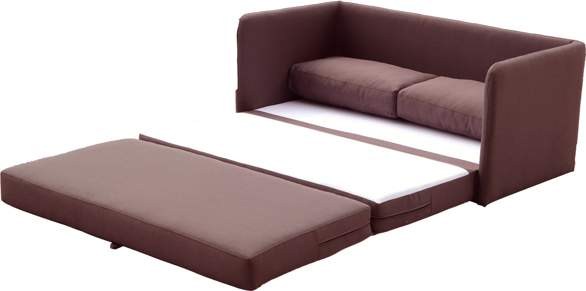 Kathy Collection Modern Upholstered Loveseat Sleeper