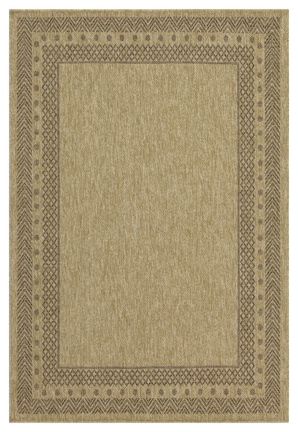 Earth GC_NTL1007 Jute/Mocha Area Rug