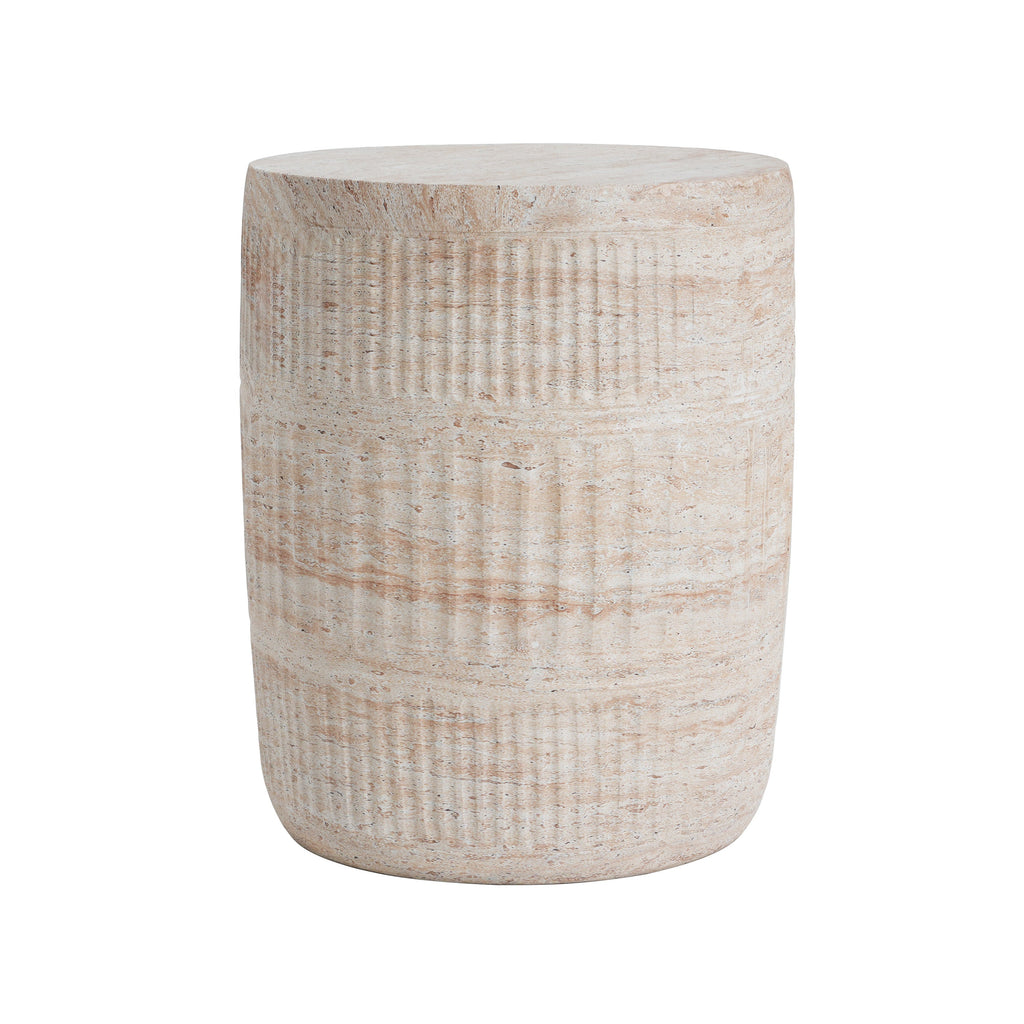 Outdoor/Indoor Lightweight Concrete Side Table