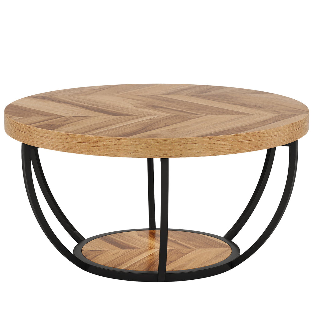 Round Coffee Table, 31.7"