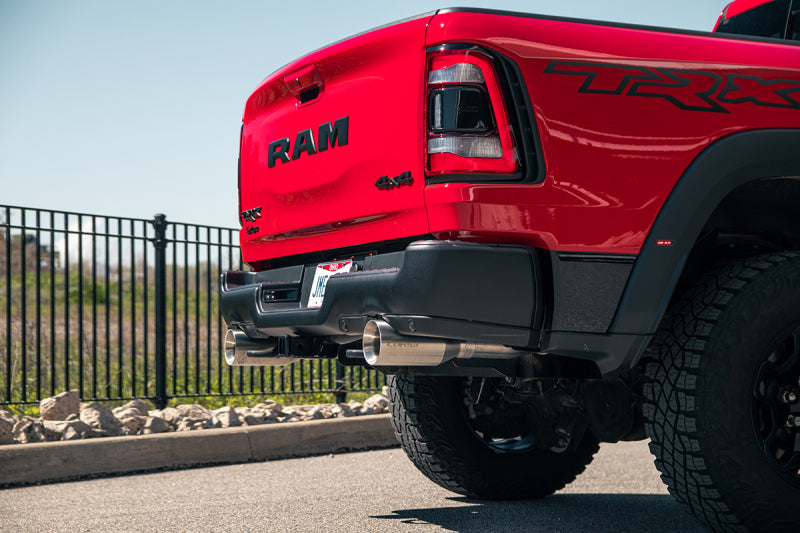 CORSA Performance Corsa 21-22 Dodge Ram TRX Crew Cab Baja Catback Exhaust Dual Rear Black Tip 21190BPC