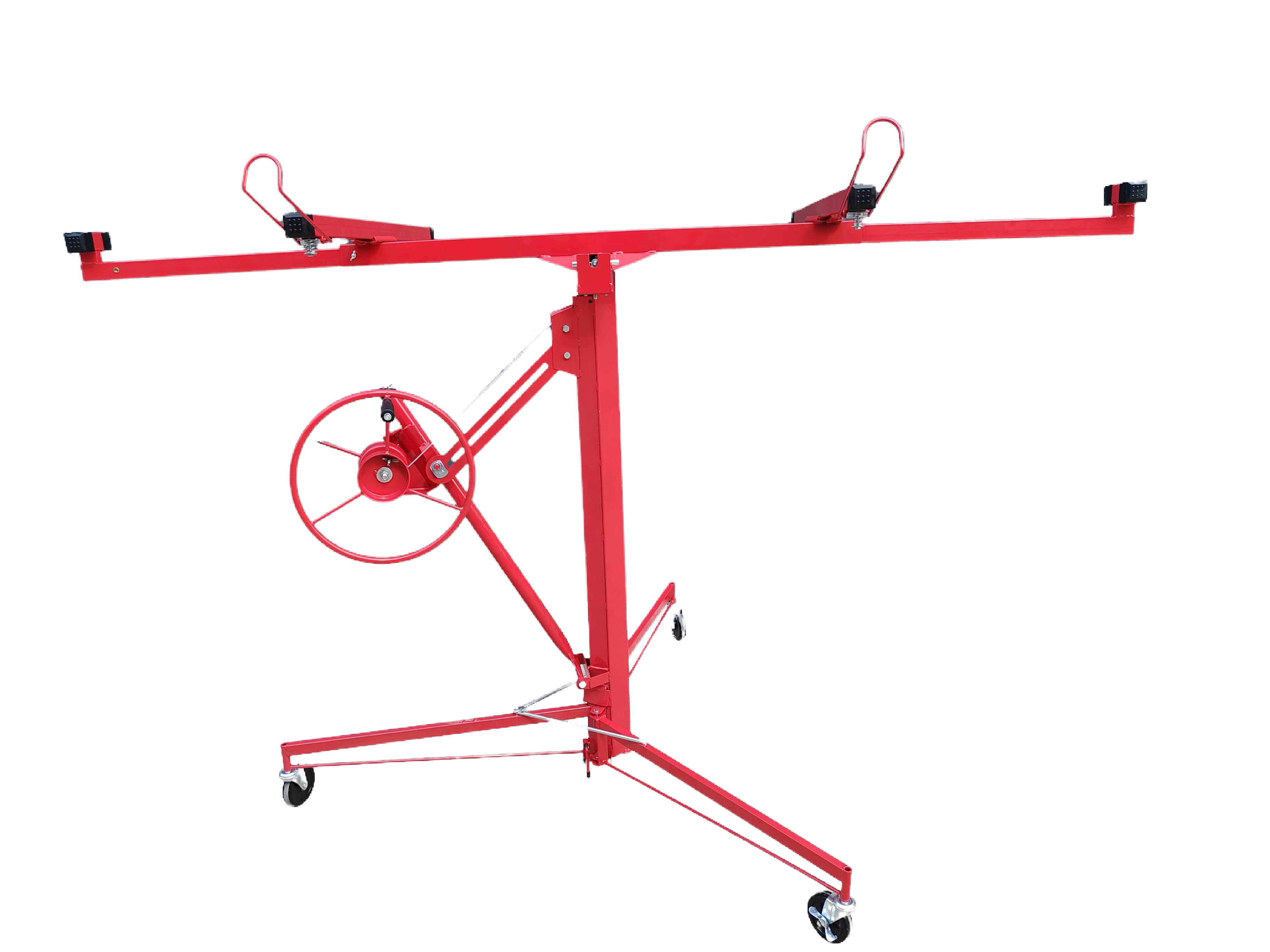 16 FT Drywall Lift Panel Rolling Hoist Jack Lifter