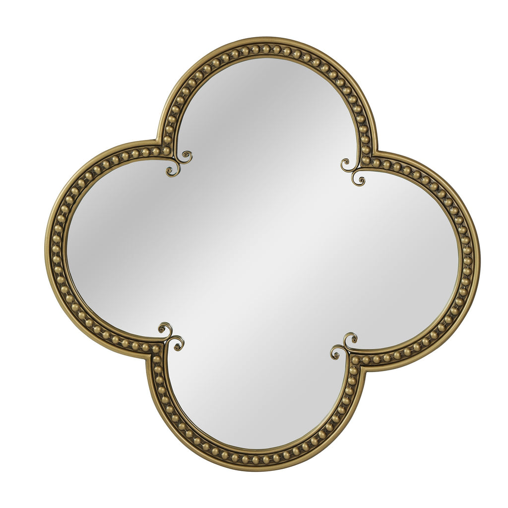 Quatrefoil Mirror - 31.5" Ornate Irregular Accent Mirrors