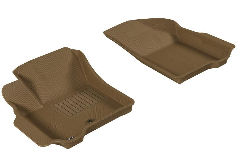 3D MAXpider 2009-2012 Dodge Journey Kagu 1st Row Floormat - Tan L1DG00511502