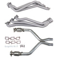 BBK 11-14 Ford Mustang V6 1-3/4 Long Tube Headers w/High Flow Catted X-Pipe (Ti Ceramic) 16421