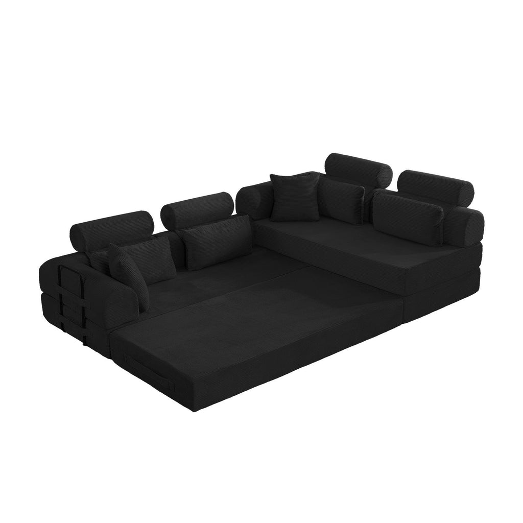 L Shape Modular Sectional Sofa - Compressed Sectional Sofa