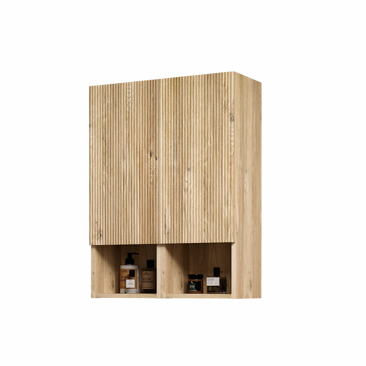 Chic Striped Textures Side Cabinet