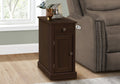 Narrow Accent Table with Storage Drawer