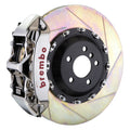 Brembo 10-19 Ghost Front GTR BBK 6 Piston Billet411x34 2pc Rotor Slotted Type-1- Nickel Plated 1L2.9503AR
