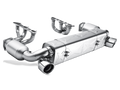 Akrapovic 00-05 Porsche 911 Turbo (996) Evolution Line w/ Cat (Titanium) w/ Titanium Tips S-PO996TE