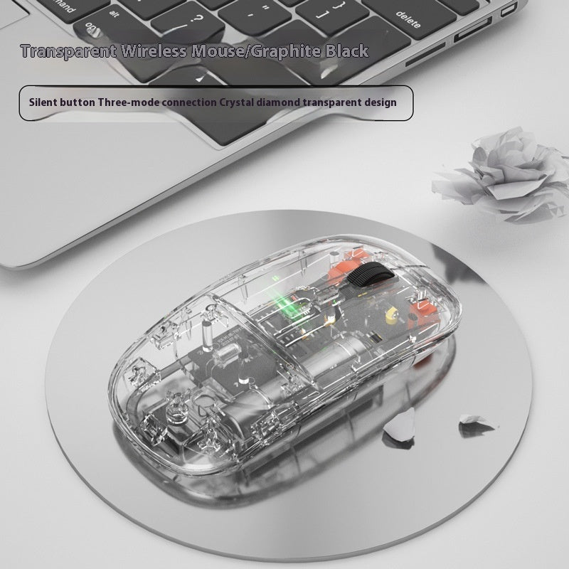 Applicable Tablet Pc Three-mode Connection Bluetooth Mouse